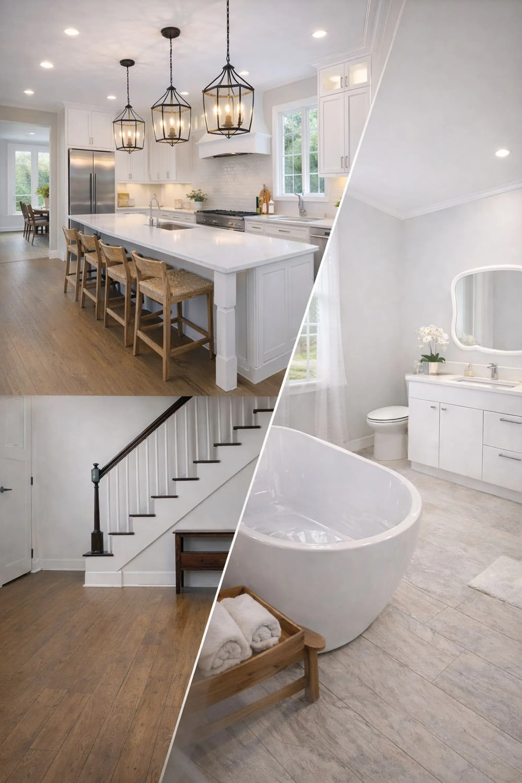 Modern house exterior in Connecticut